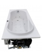 Jacuzzi massage bathtub rectangular ExclusiveLine IVEA 160x75 cm - 6